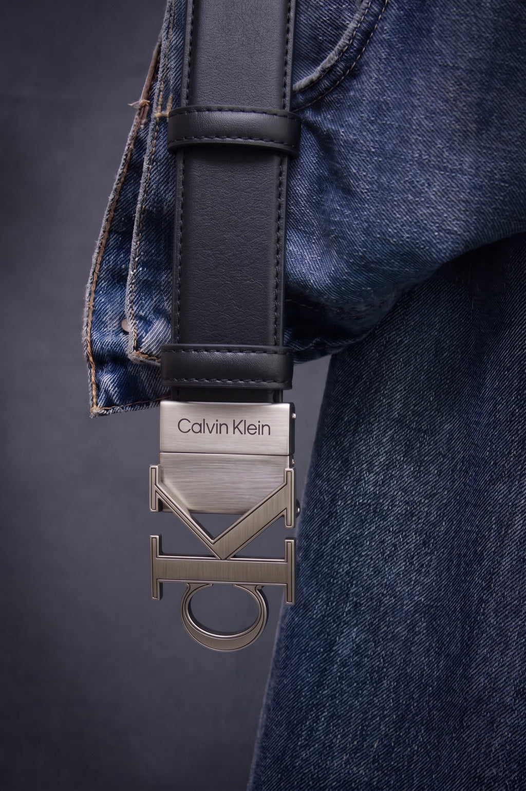 حزام كالفن كلاين (Calvin Klein) جلد