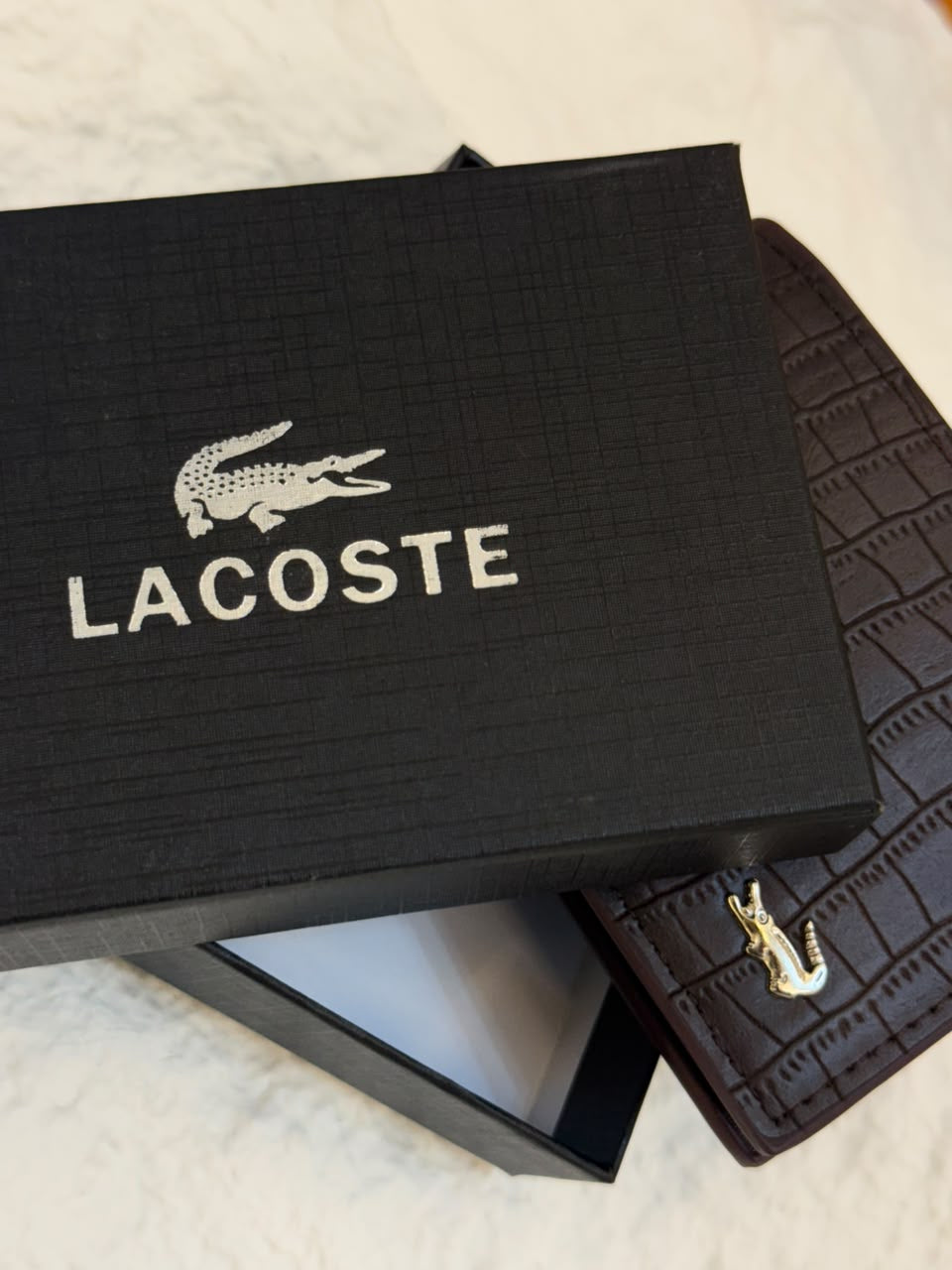 محفظة لاكوست (Lacoste) الكلاسيكية